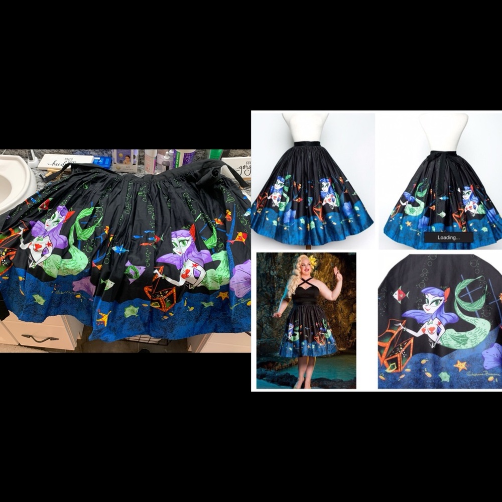 Merry Mermaid Circle Skirt